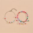 Multicolor Howlite & Pearl Silver-Plated Stretch Bracelet Set Online