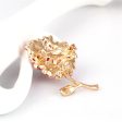 Cubic Zirconia & Enamel 18K Gold-Plated Flower Bouquet Brooch Online Hot Sale