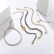 Howlite & Polyster 18K Gold-Plated Shell-Charm Anklet Set Online