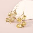 18K Gold-Plated Botanical Drop Earrings Online