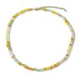 Yellow Acrylic & 18K Gold-Plated Beads Chain Necklace Online now