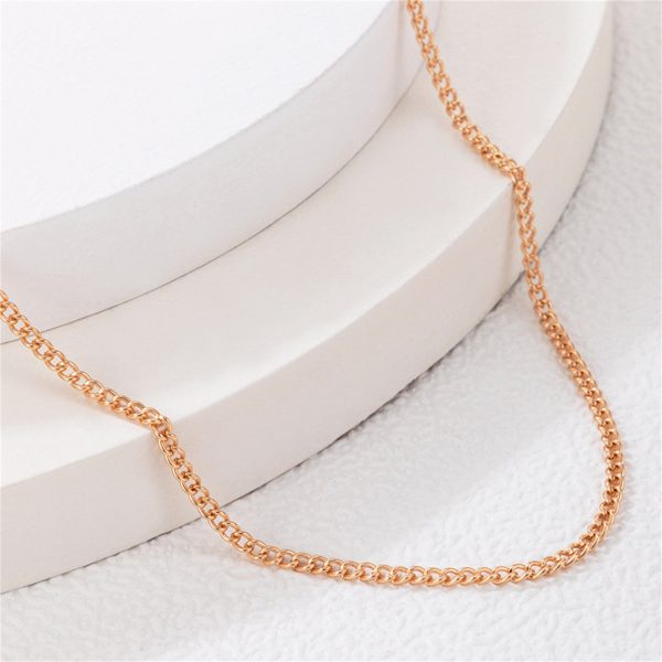 18K Gold-Plated Chain Necklace For Cheap