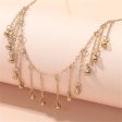 18K Gold-Plated Bead Tassel Statement Necklace Online Sale