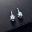 Pearl & Cubic Zirconia Blossom Earrings & Pendant Necklace For Discount