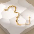 18K Gold-Plated Bone Chain Bracelet Online now