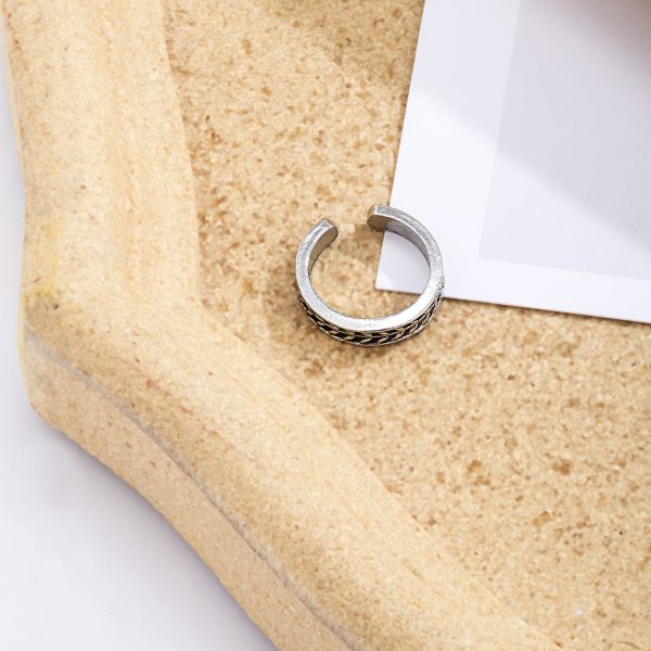 Silver-Plated Wheat Adjustable Toe Ring Online Sale