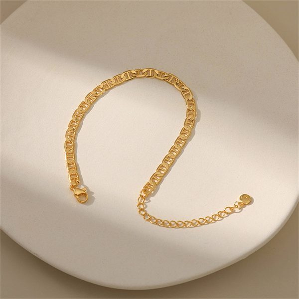 18K Gold-Plated Chain Bracelet Cheap