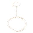 18K Gold-Plated Celestial Neck-To-Waist Layered Chain on Sale