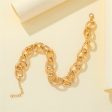 18K Gold-Plated Cable Chain Necklace on Sale