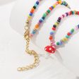 Red Multicolor Howlite & 18K Gold-Plated Mushroom Pendant Necklace Sale