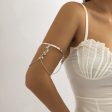 Silver-Plated Shell Tassel Arm Cuff For Sale