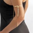 18K Gold-Plated Chain Arm Cuff Sale