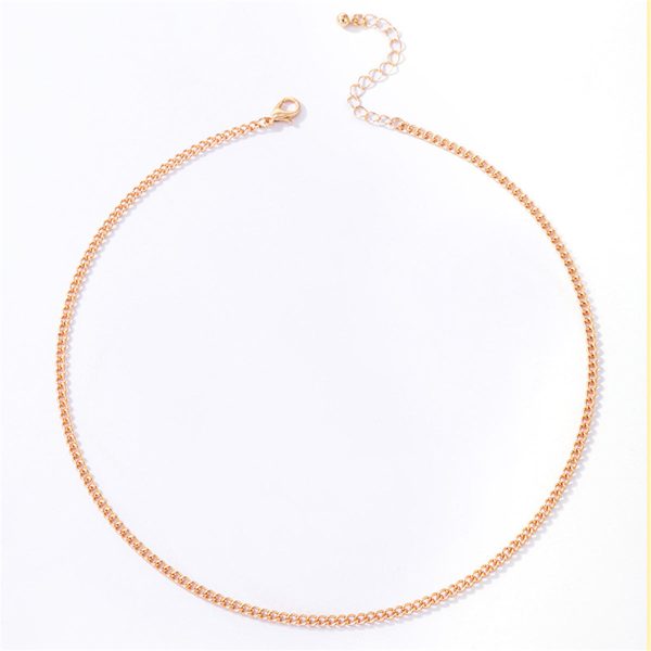 18K Gold-Plated Chain Necklace For Cheap