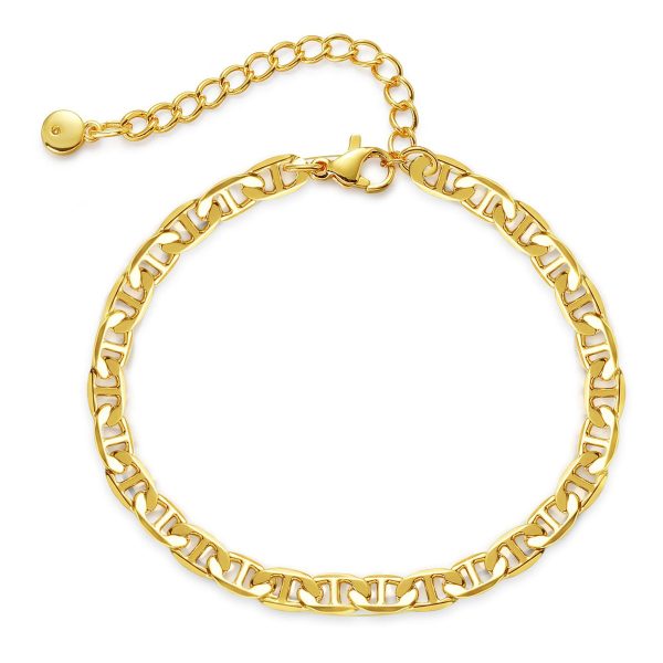 18K Gold-Plated Chain Bracelet Cheap