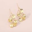 18K Gold-Plated Botanical Drop Earrings Online