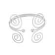 Silver-Plated Open Butterfly Arm Cuff on Sale