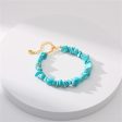 Turquoise Stone Chip Beaded Bracelet Supply