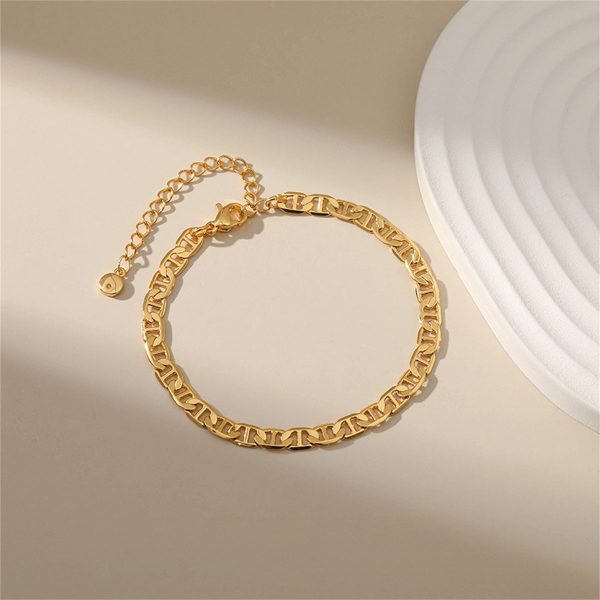 18K Gold-Plated Chain Bracelet Cheap