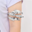 Silver-Plated Branched Arm Cuff For Sale