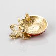 Cubic Zirconia & 18K Gold-Plated Botany Apple Brooch Online