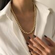 18K Gold-Plated Bead Chain Necklace Sale