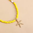 Yellow Howlite & 18K Gold-Plated Starfish Pendant Necklace Hot on Sale