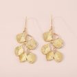 18K Gold-Plated Botanical Drop Earrings Online