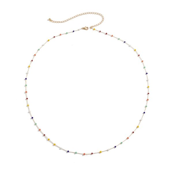 Yellow Acrylic & 18K Gold-Plated Multicolor Waist Chain Online