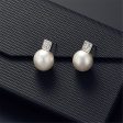 Pearl & Silver-Plated Pendant Necklace & Drop Earrings For Discount